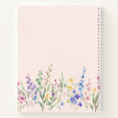 Carnet Floral positive affirmation notebook (Dos)