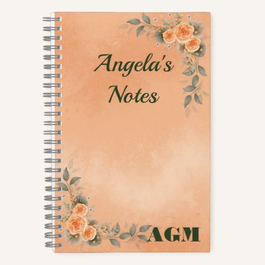 Carnet floral pour quelqu'un de spécial ! (Recto)