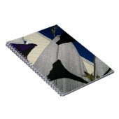 Carnet Floral pourpre (Côté Droit)