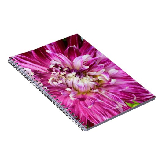 Carnet Floral pourpre (Côté Droit)
