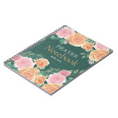 Carnet Floral Prayer (Côté gauche)