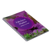 Carnet Floral Purple MÈRE'S DAY Fabuleuse Mère (Côté Droit)
