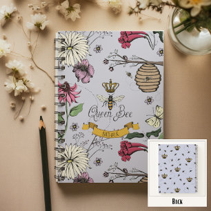 Carnet Floral Queen Bee et Crown Lavender
