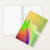 carnet floral "Repos" (À l'intérieur)