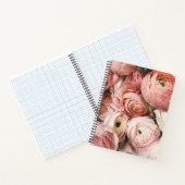 Carnet floral rose (Intérieur)