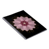Carnet Floral rose Abstrait (Côté Droit)