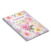 Carnet Floral rose Dreamy (Côté Droit)