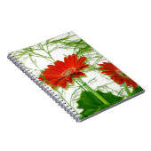 Carnet Floral rouge (Côté Droit)