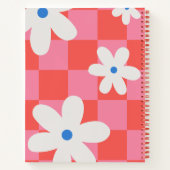 Carnet Floral Rouge (Dos)