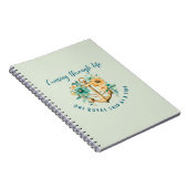 Carnet Floral Royal (Côté Droit)