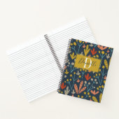 Carnet Floral Rustic Botanogramme Nom (Intérieur)