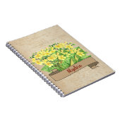 Carnet Floral Rustic Fall Inspire School (Côté Droit)