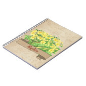 Carnet Floral Rustic Fall Inspire School (Côté gauche)