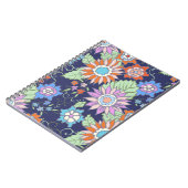 Carnet Floral sans couture arrière - plan motif printemps (Côté gauche)