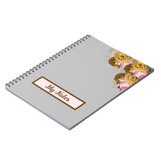 Carnet Floral School (Côté gauche)