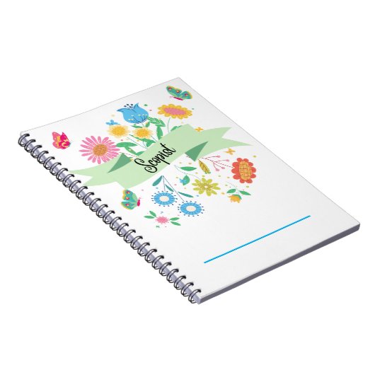 Carnet floral Scopist Spring (Côté Droit)