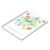 Carnet floral Scopist Spring (Côté gauche)