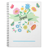 Carnet floral Scopist Spring (Devant)