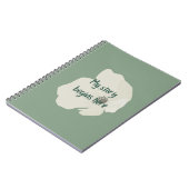 Carnet  Floral Soul Notebook (Côté gauche)