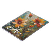 Carnet floral sur mesure, Boho (Côté gauche)