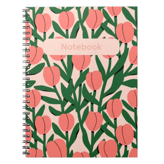 Carnet Floral – Thème Fleur Élégant (Devant)