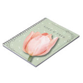 Carnet Floral Tulipe | Journal Doux et Libre (Côté gauche)