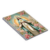 Carnet Floral Vierge Marie (Côté Droit)