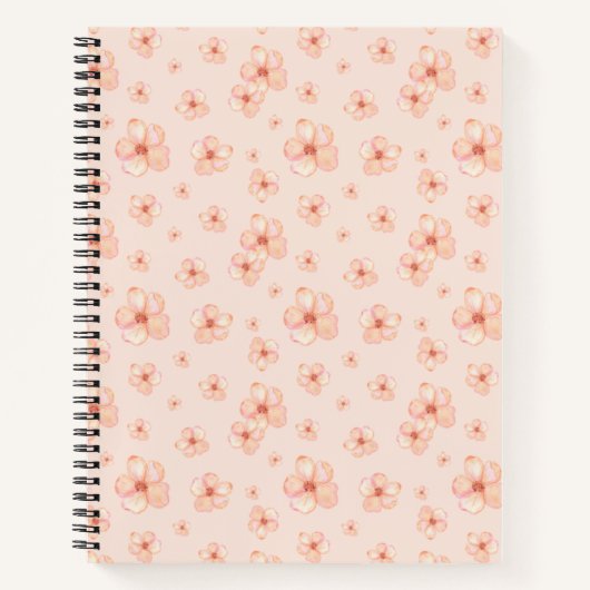 Carnet Floral vintage (Devant)