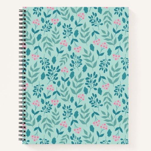 Carnet Floral vintage (Devant)