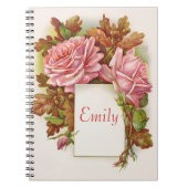 Carnet Floral vintage (Devant)