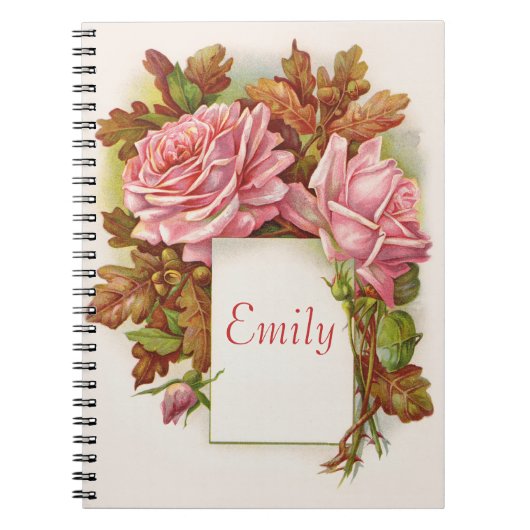 Carnet Floral vintage (Devant)