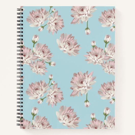 Carnet Floral vintage (Devant)