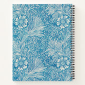 Carnet Floral Vintage bleu et blanc (Dos)
