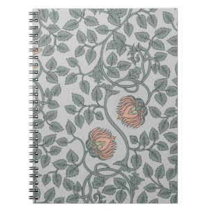 Carnet Floral vintage sans couture motif, papiers peints