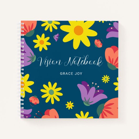 Carnet Floral Vision (Devant)