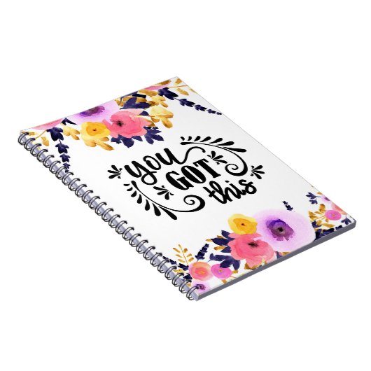 Carnet Floral "Vous avez ceci" (Côté Droit)