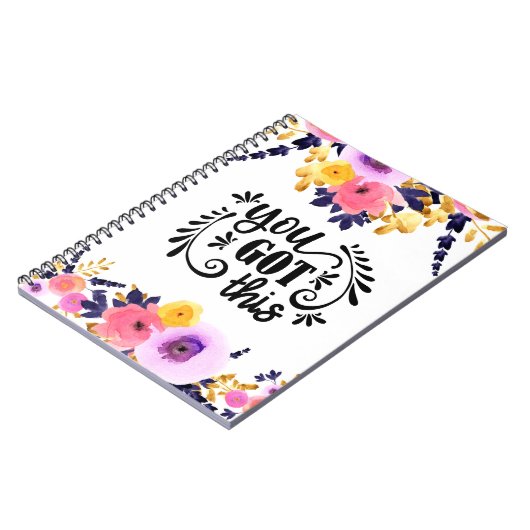 Carnet Floral "Vous avez ceci" (Côté gauche)