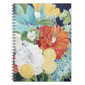 Carnet Florals de minuit III (Devant)