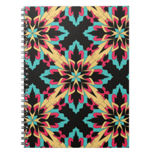 Carnet Flore Et Glamour Faisant De La Mode Mignonne