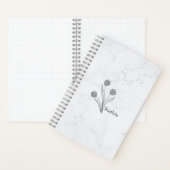 Carnet Flore personnalisable voyage 2025 (À l'intérieur)