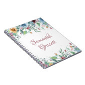 Carnet Flore printanière (Côté Droit)