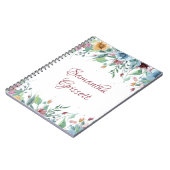 Carnet Flore printanière (Côté gauche)