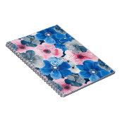 Carnet Flore rose chic (Côté Droit)