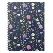 Carnet Flore Surface Motif-Fashion Fleurs de printemps (Devant)