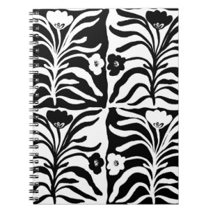 Carnet Flore tirée à la main : Abstrait Vintage