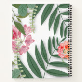 Carnet Flore tropicale (Dos)