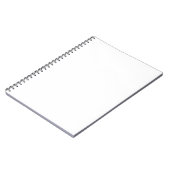 Carnet Flore tropicale : Motif tendance foncé (Côté gauche)