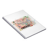 Carnet Florence Italie Carte illustrée avec des monuments (Côté Droit)