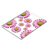 Carnet Flores de Gérbera (Côté gauche)