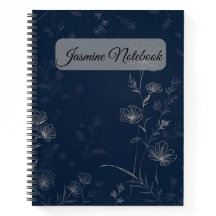 Flores de minuit - Élégante ligne Art Floral